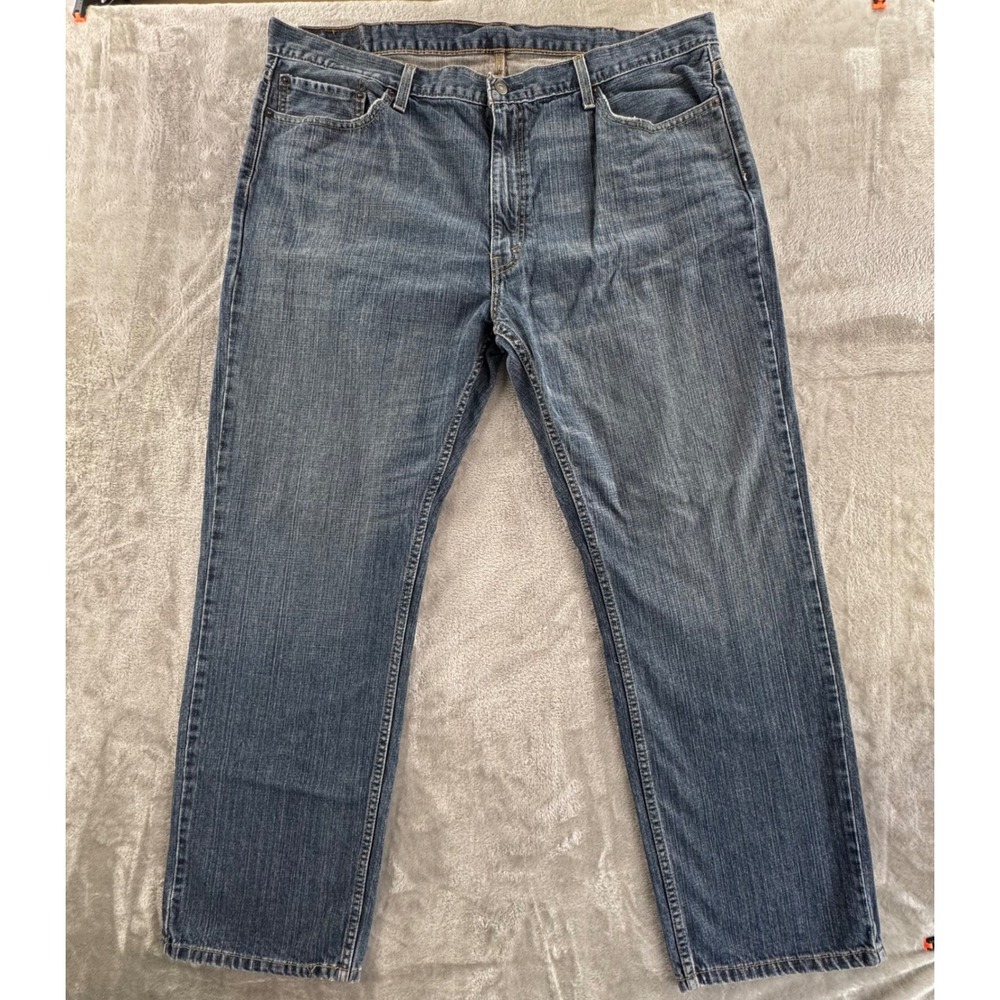 Levis 559 Jeans 42x32 Blue Relaxed Straight Denim Workwear Dadcore Mens Pants‎